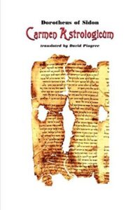 Cover of Carmen Astrologicum