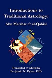 Cover of Introductions to Traditional Astrology