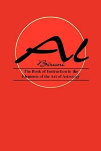 Cover of The Book of instruction in the elements of the art of Astrology