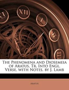 Cover of The Phenomena and Diosemeia of Aratus (1848)