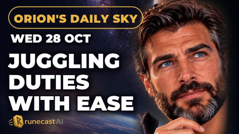 Daily Sky, 2026-10-28: Juggling Duties With Ease